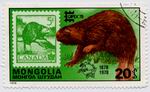 Biberbriefmarke Mongolei 1978 20_TN